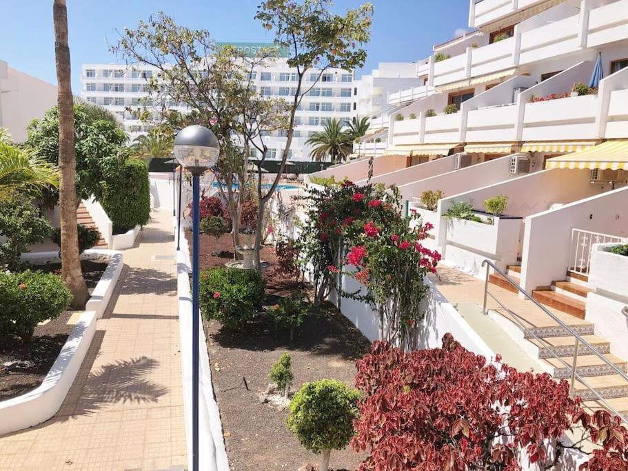Apartamento Lucia Garden City Con Piscina Climatizada Playa Feñabe Esterno foto