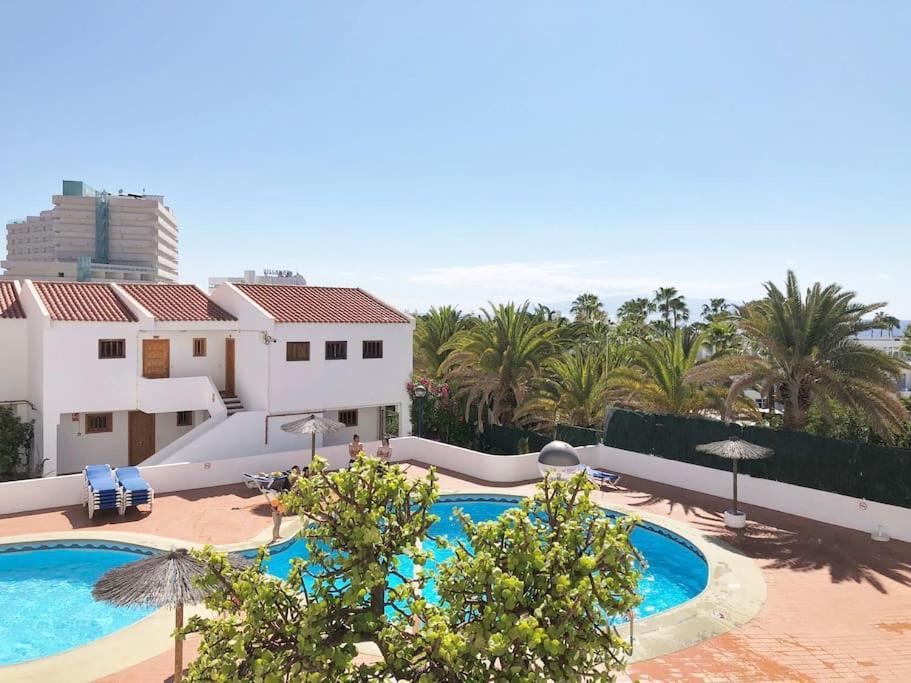 Apartamento Lucia Garden City Con Piscina Climatizada Playa Feñabe Esterno foto